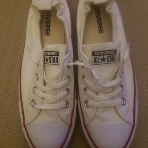 **Brand New Women's White Shoreline Converse*